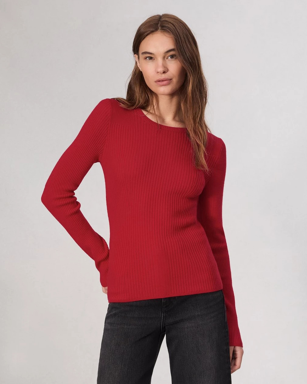 Audrina Washable Wool Crew | rag & bone