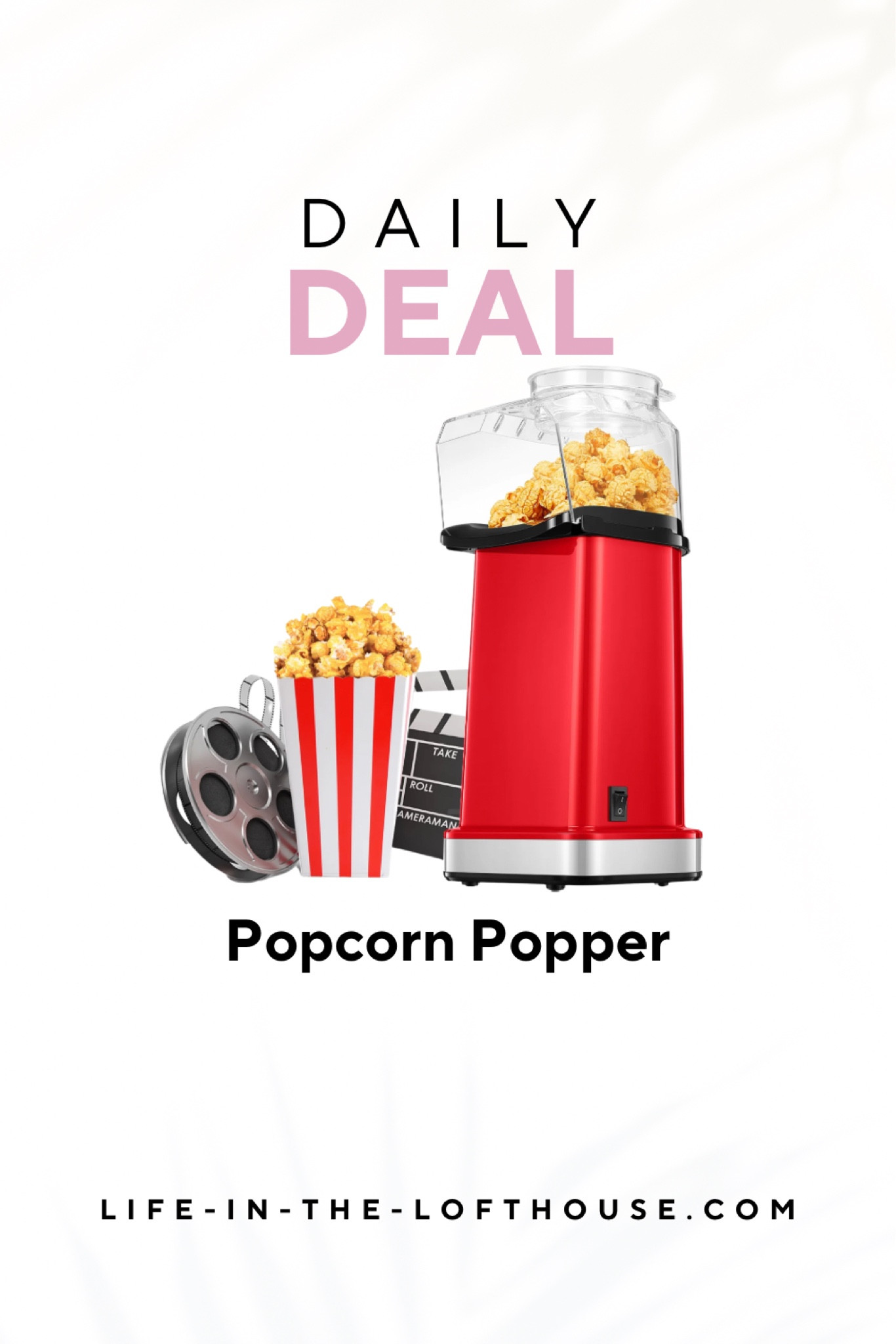 Save over $70 on this Hot Air Popcorn Popper Maker, 1400W, Oil-Free, with Measuring Cup, Red 🍿🍿🍿

#LTKSaleAlert #LTKParties #LTKFamily