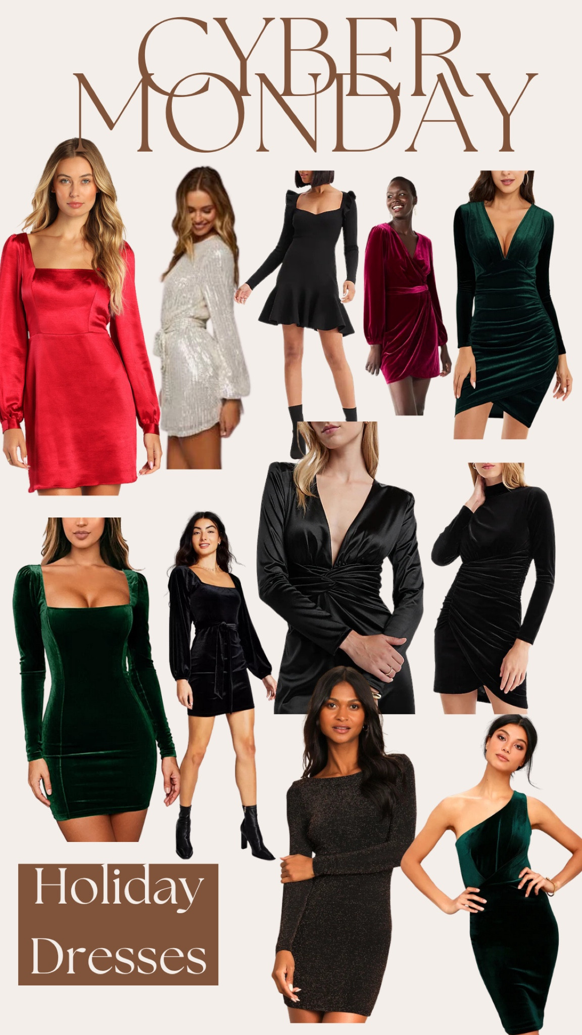 Cyber Monday holiday dresses / holiday outfit / Christmas dress / wedding guest dresses / 

#LTKsalealert #LTKCyberweek #LTKwedding