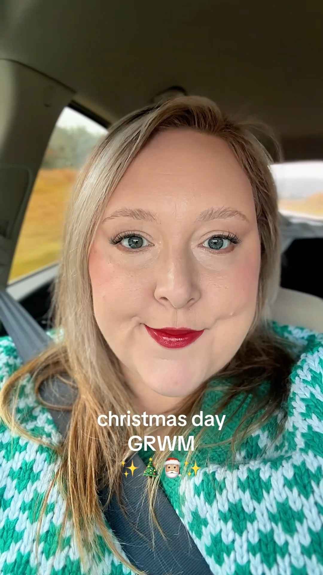 Christmas Day GRWM 🎄❤️🎄

Get ready with me
Makeup
Foundation
Concealer
Blush
Bronzer
Lip stain
Lip gloss
Fake lashes
False lashes
Setting spray
Powder melt spray
Lancome
One Size
O/S
Kosas
Sancheu 
Holiday look
Red lip
Velour 



#LTKgrwm #LTKFindsUnder50 #LTKBeauty
