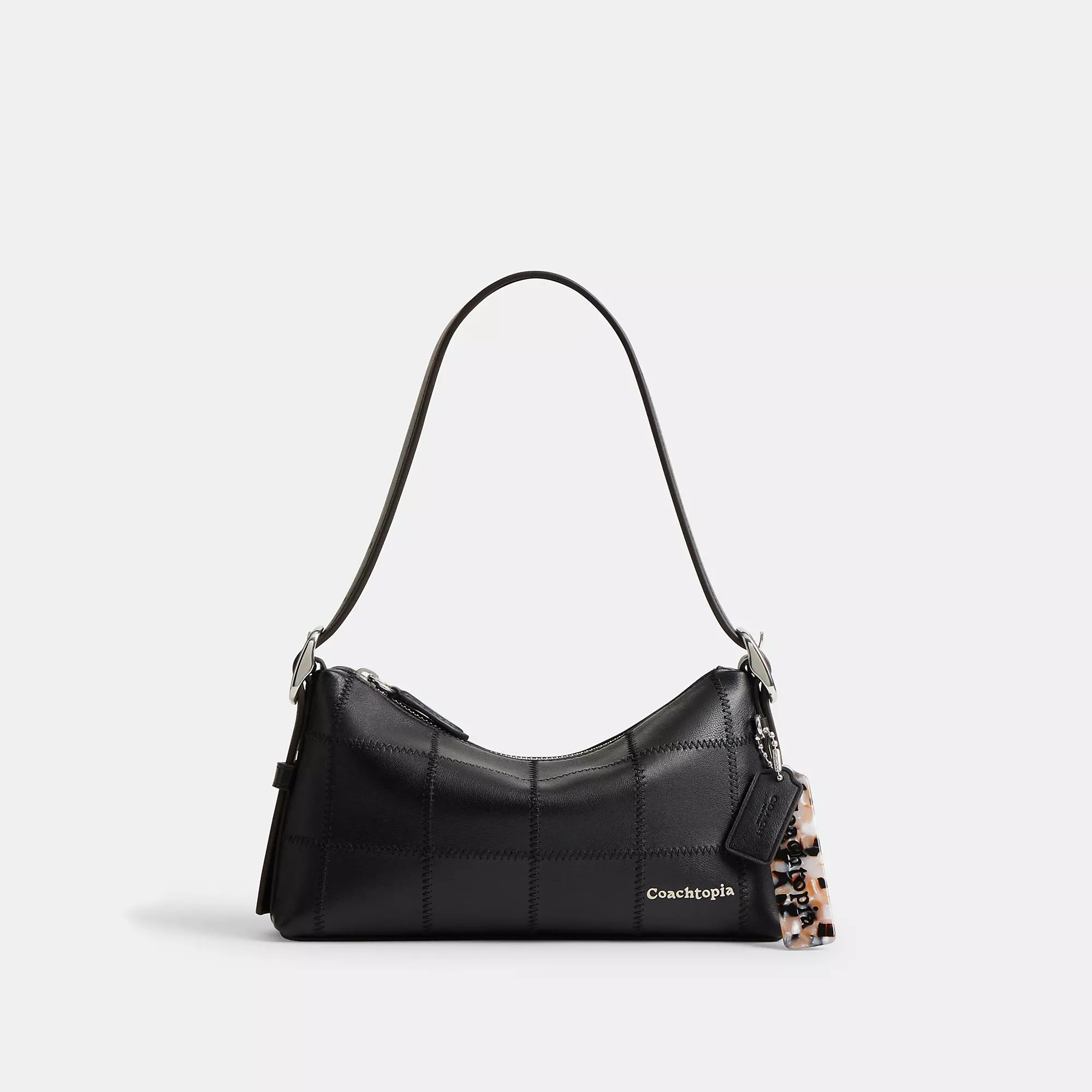 Alter/Ego Small Slouchy Shoulder Bag In Checkerboard Upcrafted Leather | Coach (US)
