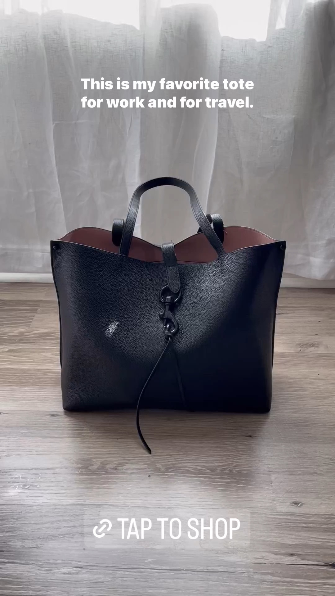 Megan Leather Tote curated on LTK