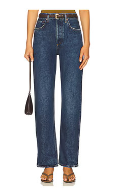 AGOLDE Fran Wide Leg Jeans in Enamour from Revolve.com | Revolve Clothing (Global)