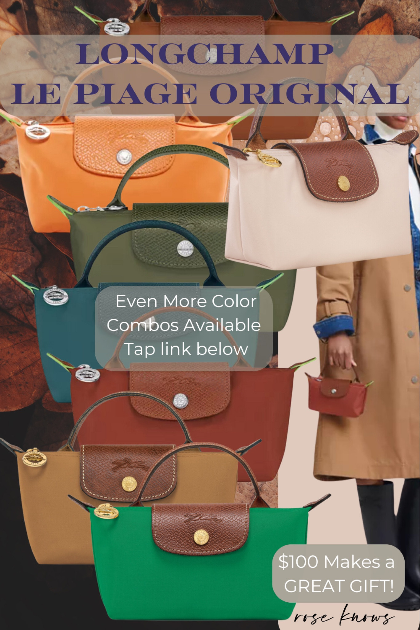 Longchamp is trending as the new IT BAG! 
The xs cosmetic case makes a great gift! So many color combos, get one for yourself and one for a gift! It’s so cute 💕
Gift guide for her 

#LTKFindsUnder100 #LTKItBag #LTKGiftGuide