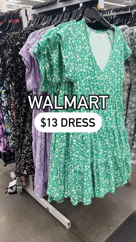 Walmart $13 dress, Walmart try on, floral dress, Walmart fashion, Walmart outfit 

#LTKStyleTip #LTKFindsUnder50 #LTKVideo