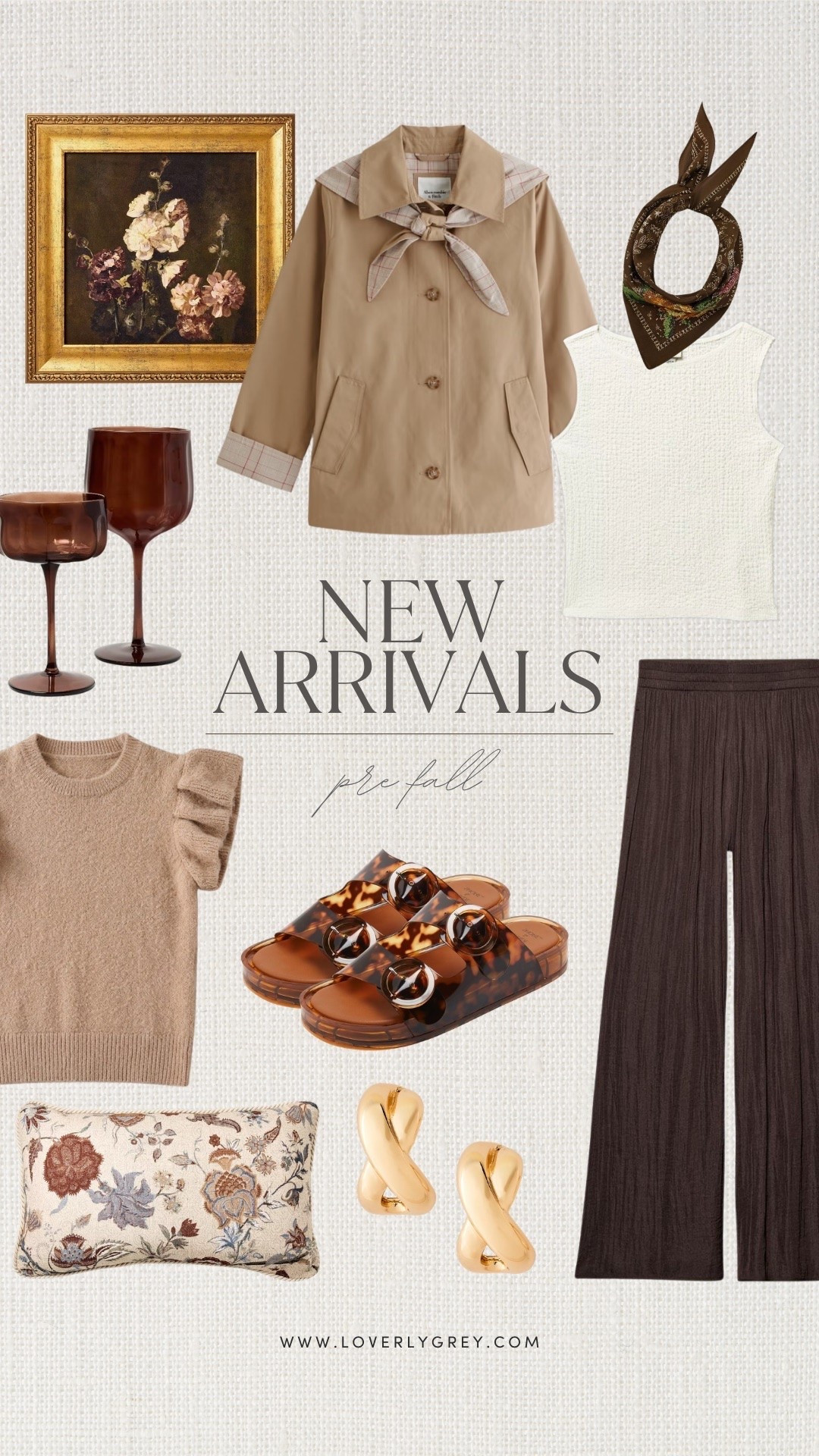 All these new arrivals are 10/10! The textures and colors are so pretty and versatile! Great prices too😍👌🏼

Loverly grey, Target home finds, affordable fashion finds, tortoise print, brown pants, short sleeve ruffle sweater, seasonal home decor fall

#LTKSeasonal #LTKHome
