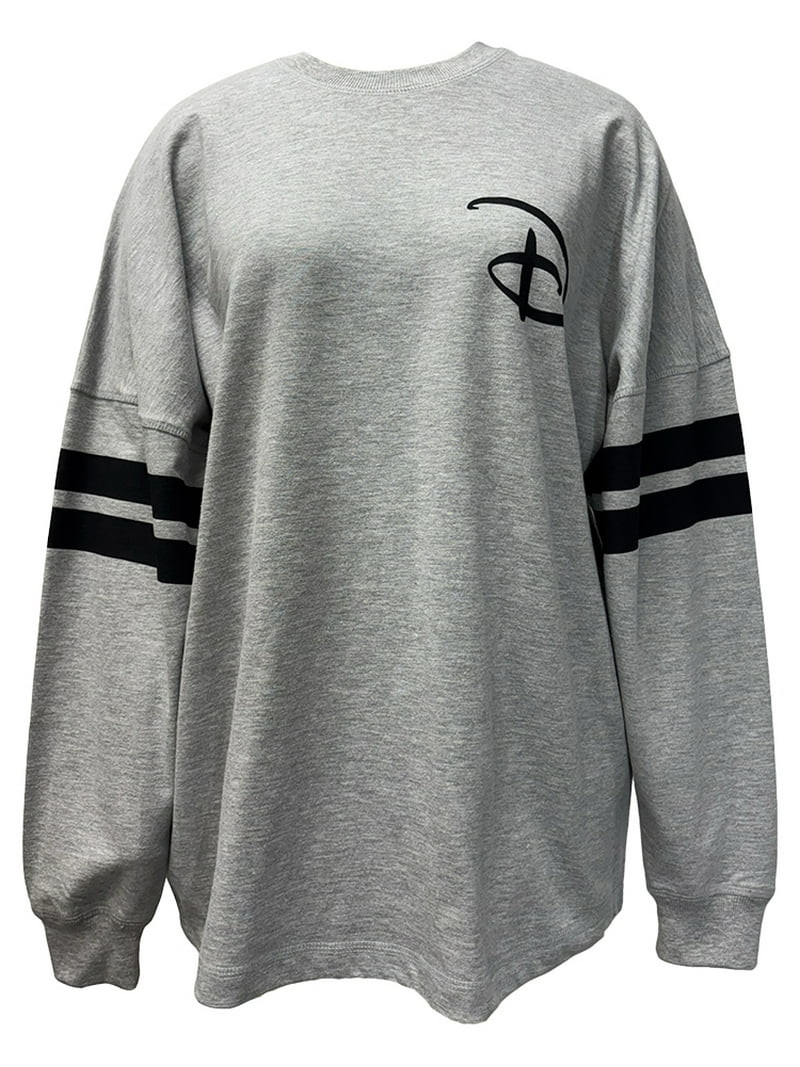 Disney Mickey Mouse Adult Gray Long Sleeve Jersey | Walmart (US)