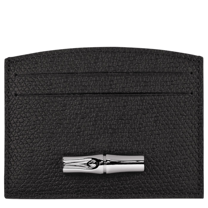 Card holder Roseau Black (L3218HPN001) | Longchamp US | Longchamp