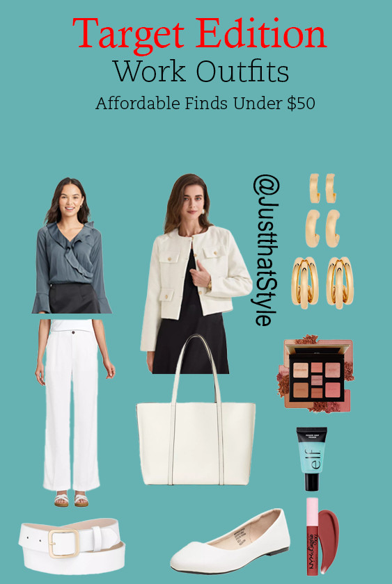✨ Target Workwear: Affordable Finds Under $50 ✨
Work outfits that are chic, versatile, and budget-friendly! 🖤 This look blends elegance with comfort, all sourced from Target. Perfect for office days and beyond.

💼 Which piece will you be adding to your cart? Save this for inspo or shop these looks now through the link in bio.

#TargetStyle #WorkwearOnABudget #AffordableFashion #LTKUnder50 

 #LTKSaleAlert #LTKFindsUnder50 #LTKWorkwear