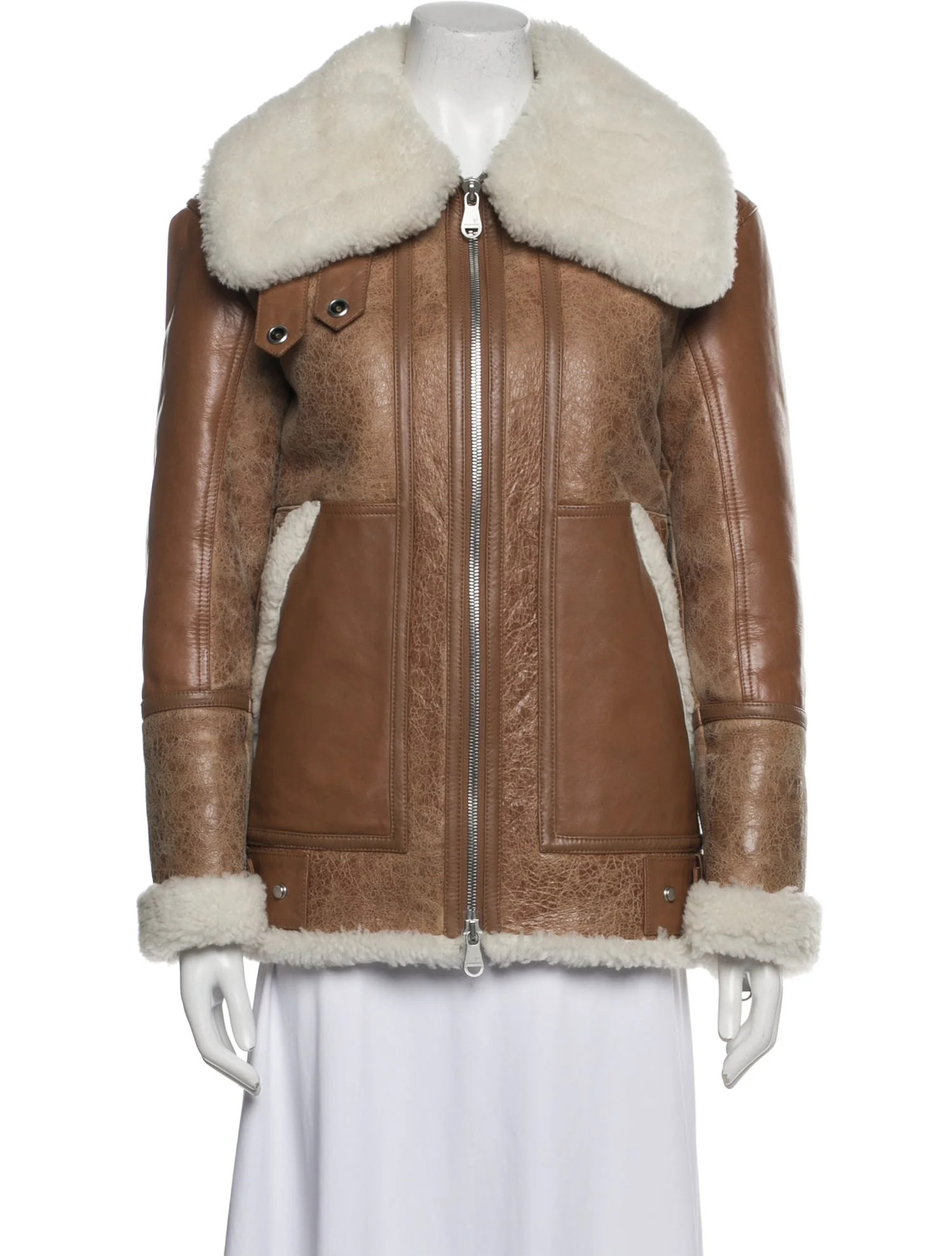 Shearling Faux Fur Coat | The RealReal