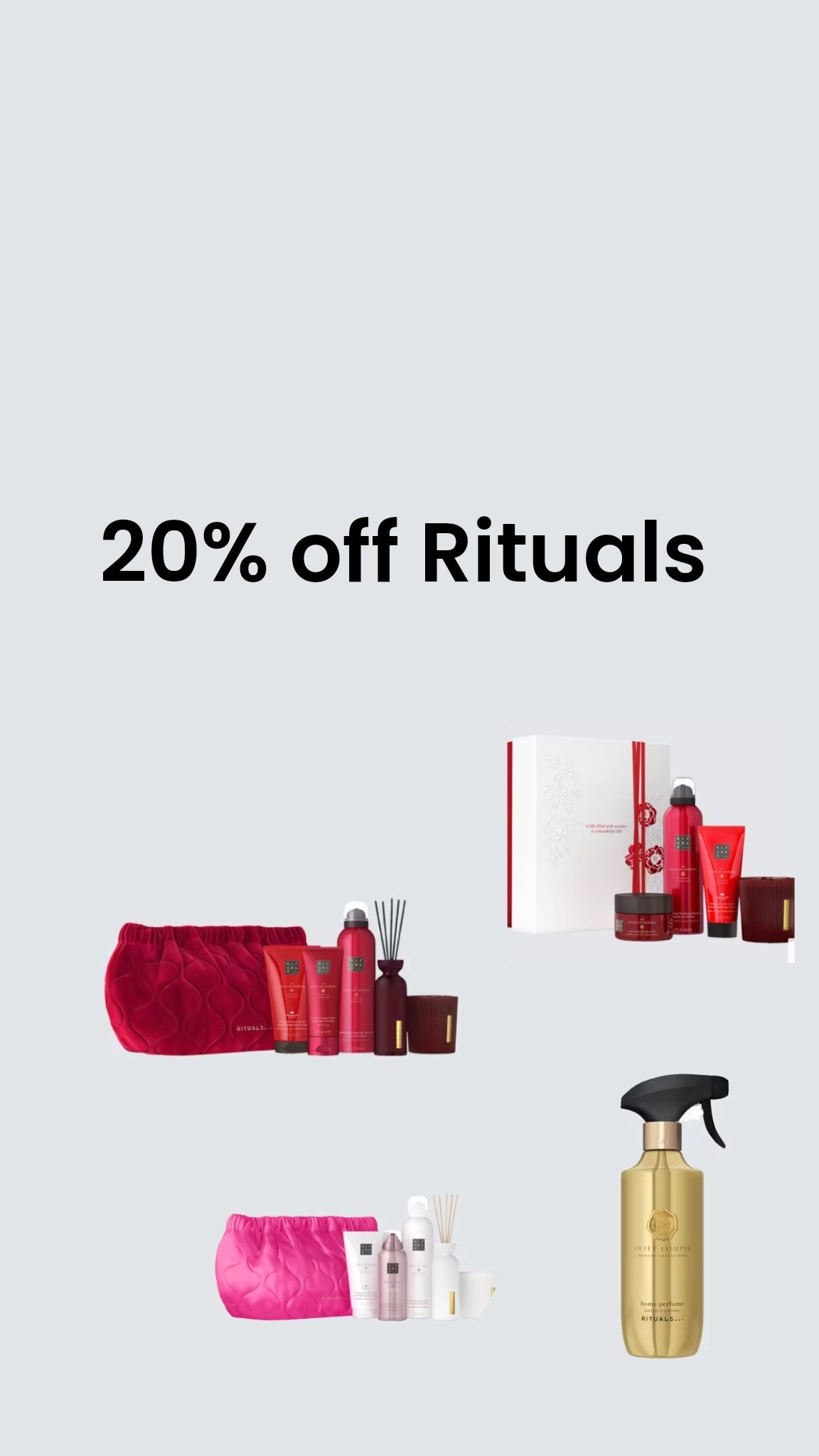 20% off rituals - including gift sets! 

#LTKuk #LTKhome