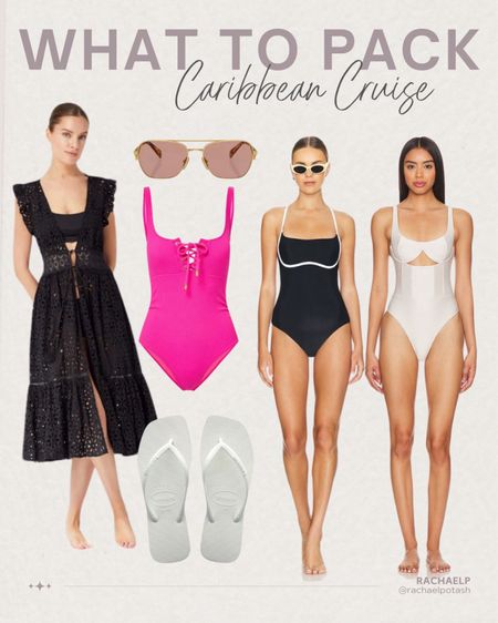 What to pack for Caribbean Cruise! 

Summer outfit ideas, swimsuit, flat sandals, one piece 


#liketkit #LTKSwim #LTKTravel #LTKSeasonal