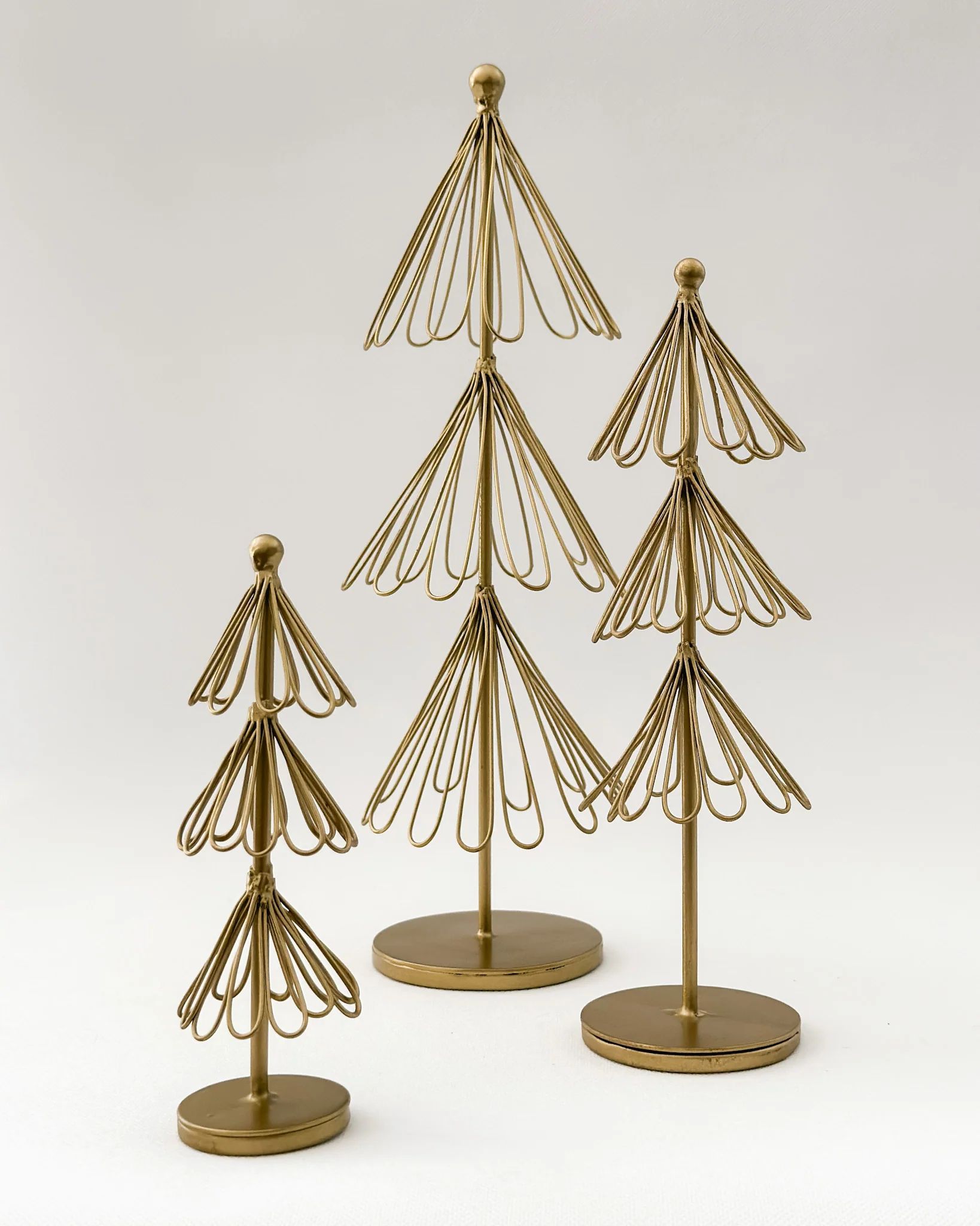 Nostalgic Gold Wire Trees | Jaclyn James Co