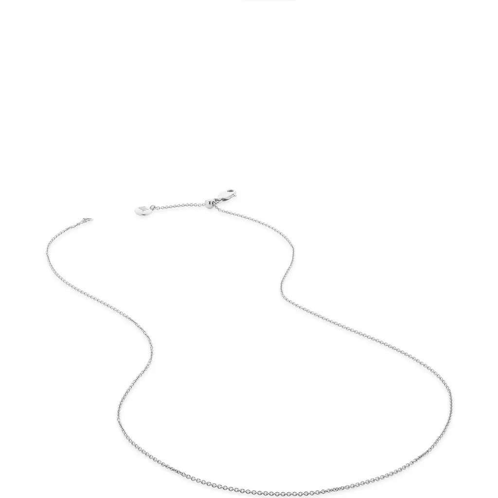 Monica Vinader Chain Link Necklace in Silver at Nordstrom | Nordstrom