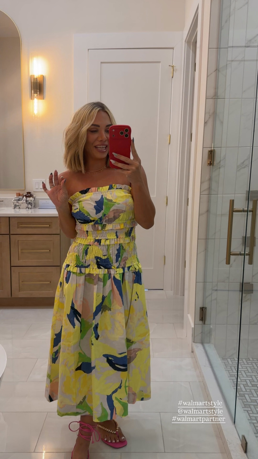 #walmartpartner #walmartstyle @walmartstyle I’m wearing a size xs in this dress!