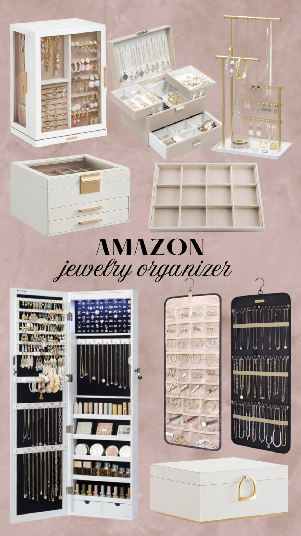 These are the best jewelry organizers. 

Jewelry organizers #amazon @amazon #amazon @shop.ltk #liketkit #founditonamazon #amazonpartner @amazonfashion #amazonfashion @amazoninfluencerprogram #NewYear2025

#LTKHome #LTKSaleAlert