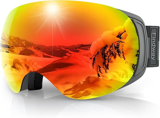 findway Ski Goggles OTG for Women Men Adult Youth-Over Glasses Snow Goggles-Interchangeable Lens,... | Amazon (US)
