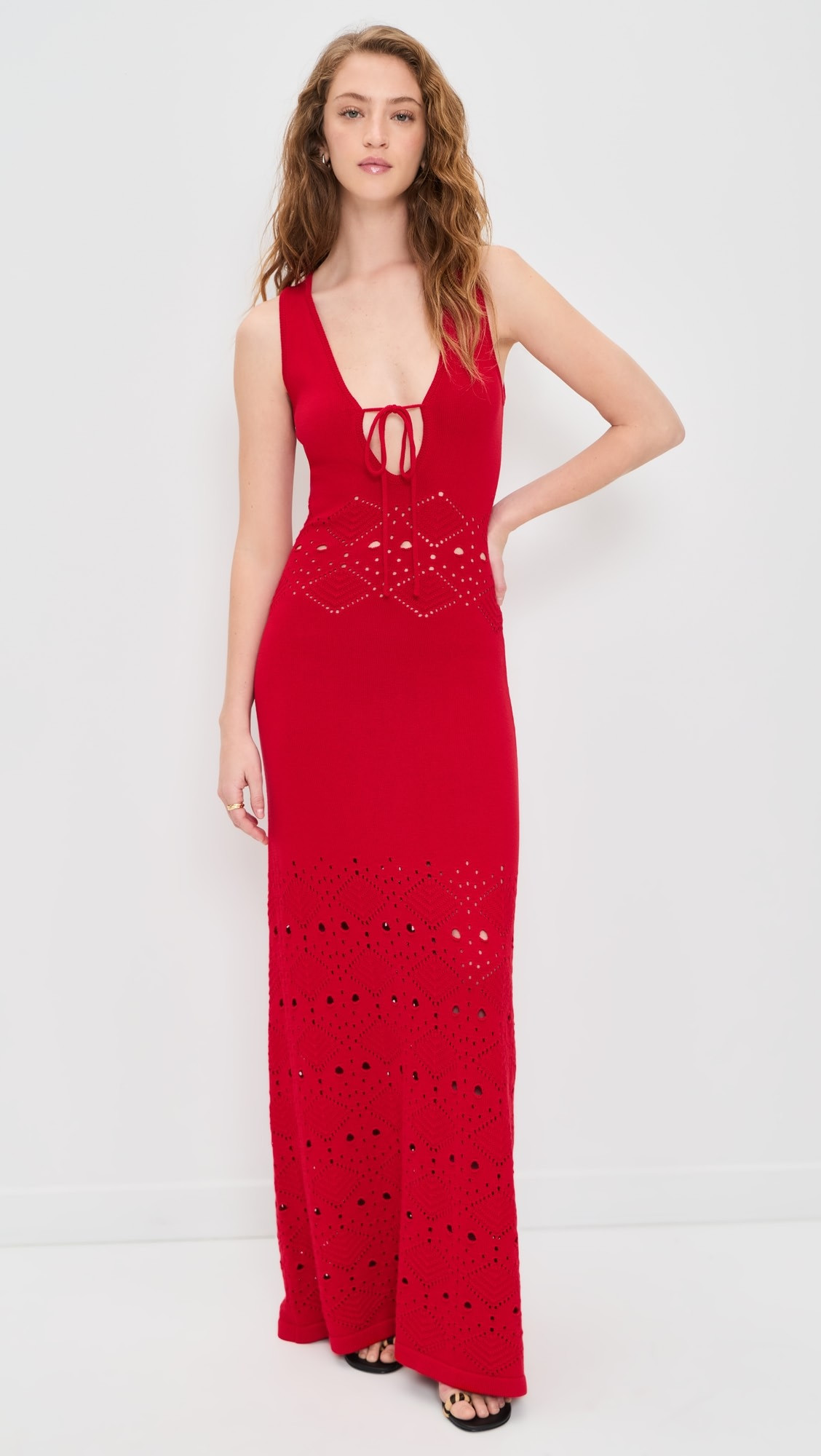 Milah V-Neck Knit Maxi Dress | Shopbop