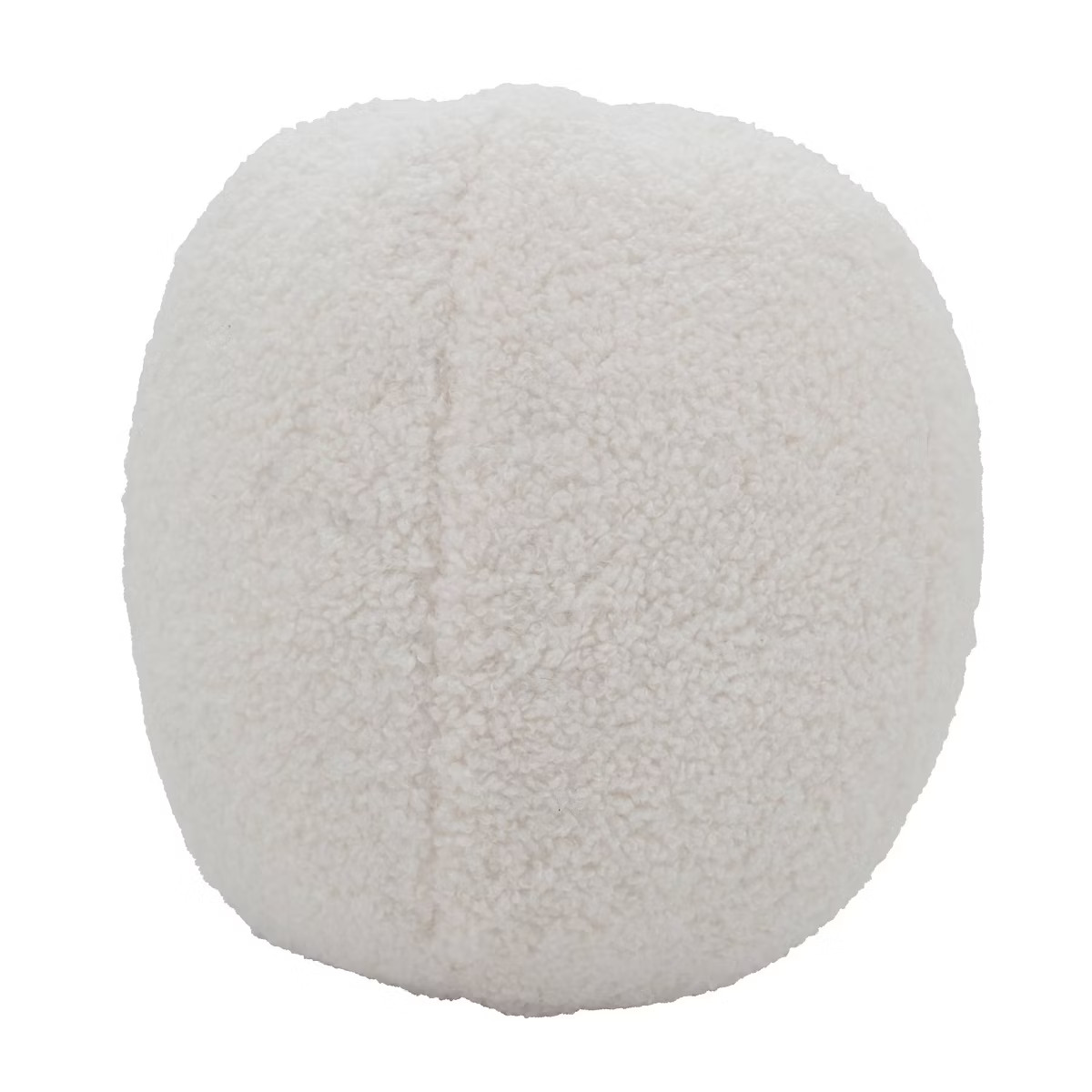 10" Fuzzy Fantasy Faux Fur Ball Poly Filled Round Throw Pillow - Saro Lifestyle | Target