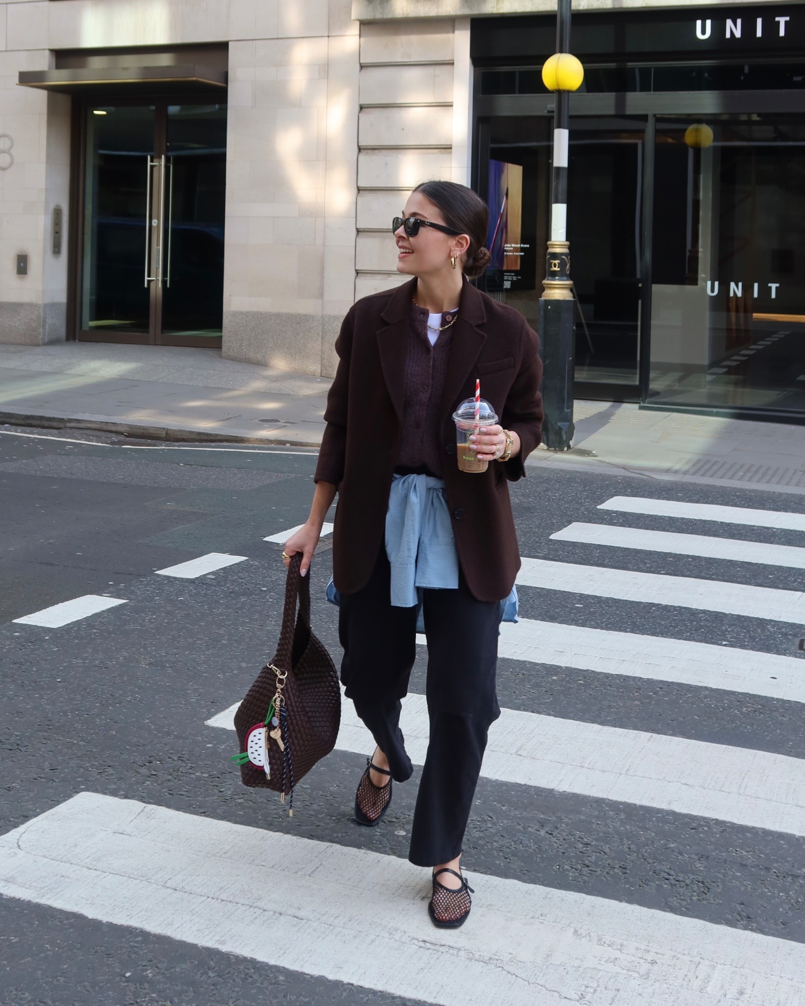 Blue and brown
Spring style 

#LTKeurope #LTKspring #LTKuk