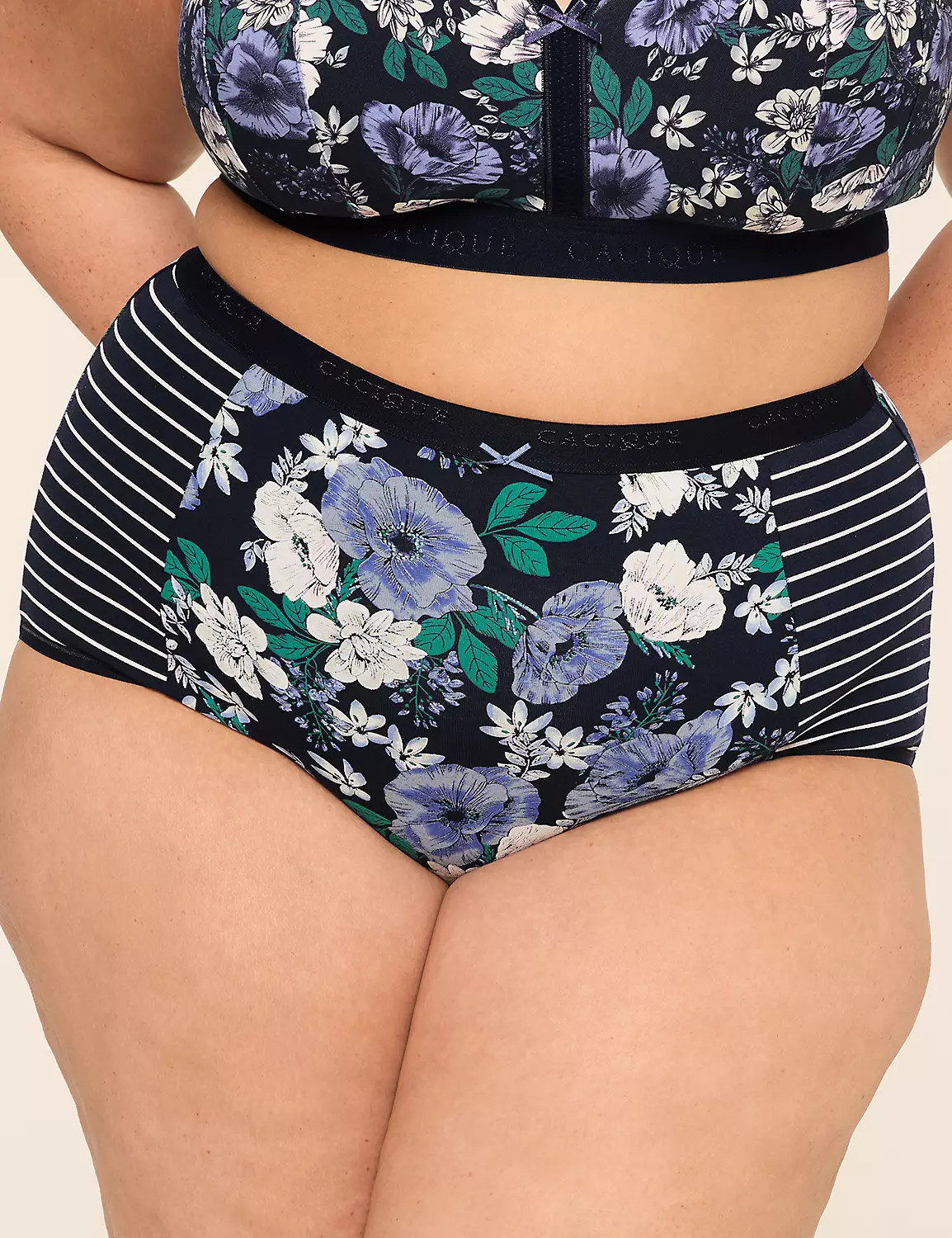Cotton High-Waist Brief Panty | LaneBryant | Lane Bryant (US)