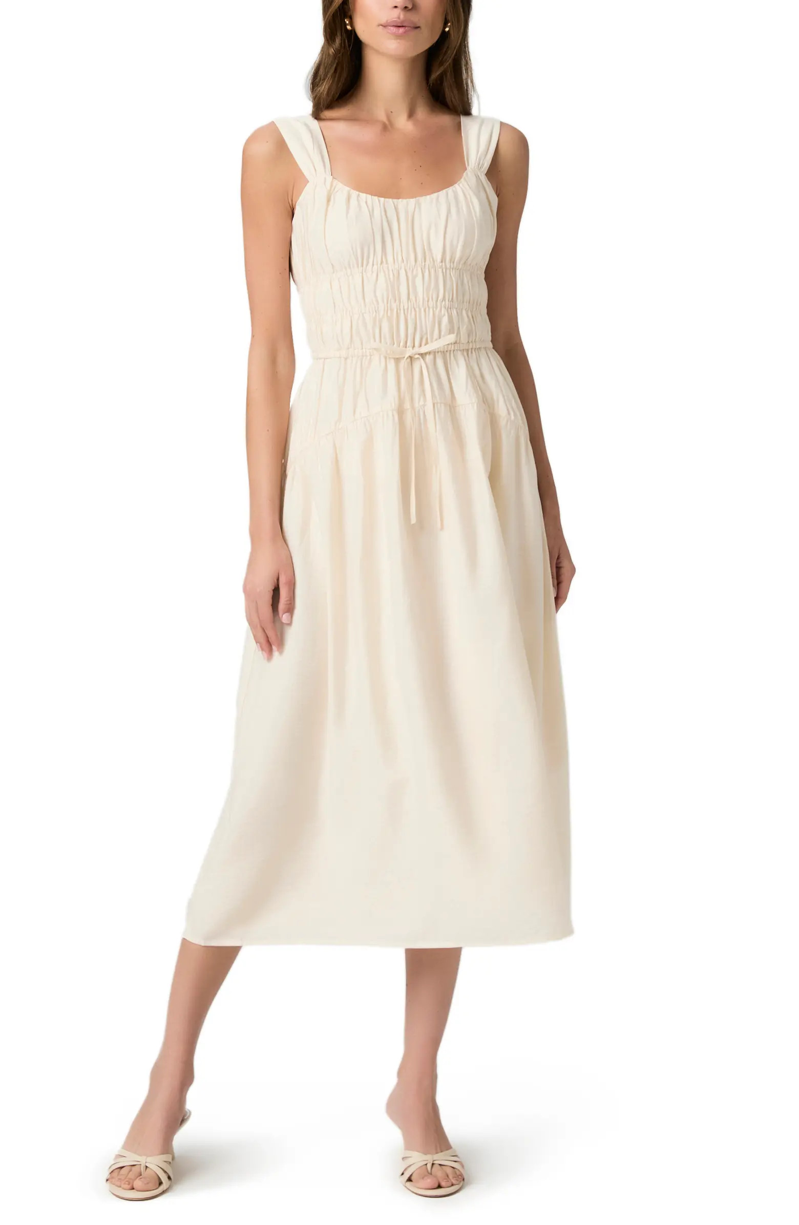 PAIGE Arpeggio Smock Bodice Dress | Nordstromrack | Nordstrom Rack