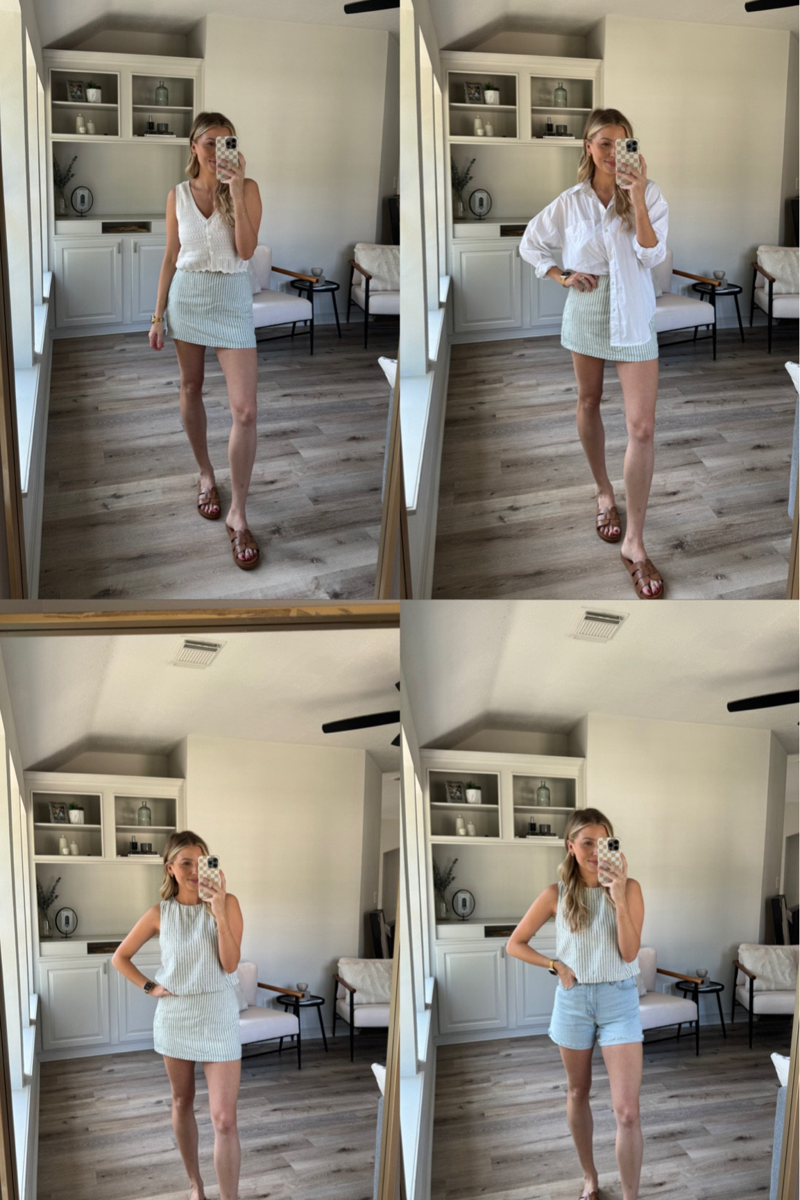 Loving this linen stripe set! So many ways to wear. Wearing a S in top & skirt. 

#LTKStyleTip #LTKSeasonal