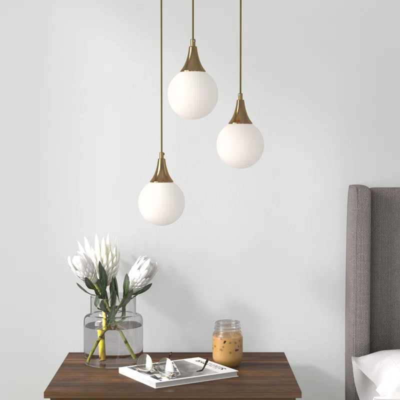 Perz 3 - Light Cluster Globe Pendant | Wayfair North America