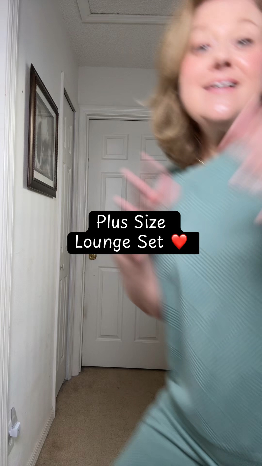 Easy, comfortable, and actually flattering 💚 This Eytino 2-piece lounge set has a relaxed short sleeve top and high-waisted wide leg pants with pockets. The fabric has texture so it doesn’t cling, and the silhouette feels effortless but put together. Perfect for travel days, errands, or just wanting to be comfy without looking sloppy.

#PlusSizeStyle #EytinoFashion #LTKPlusSize #WideLegSet #ComfortableAndCute #Over40Fashion #CasualChicStyle #LTKCurves #LoungeSetStyle #EverydayOutfit

#LTKtravel #LTKplussize #LTKfindsunder50