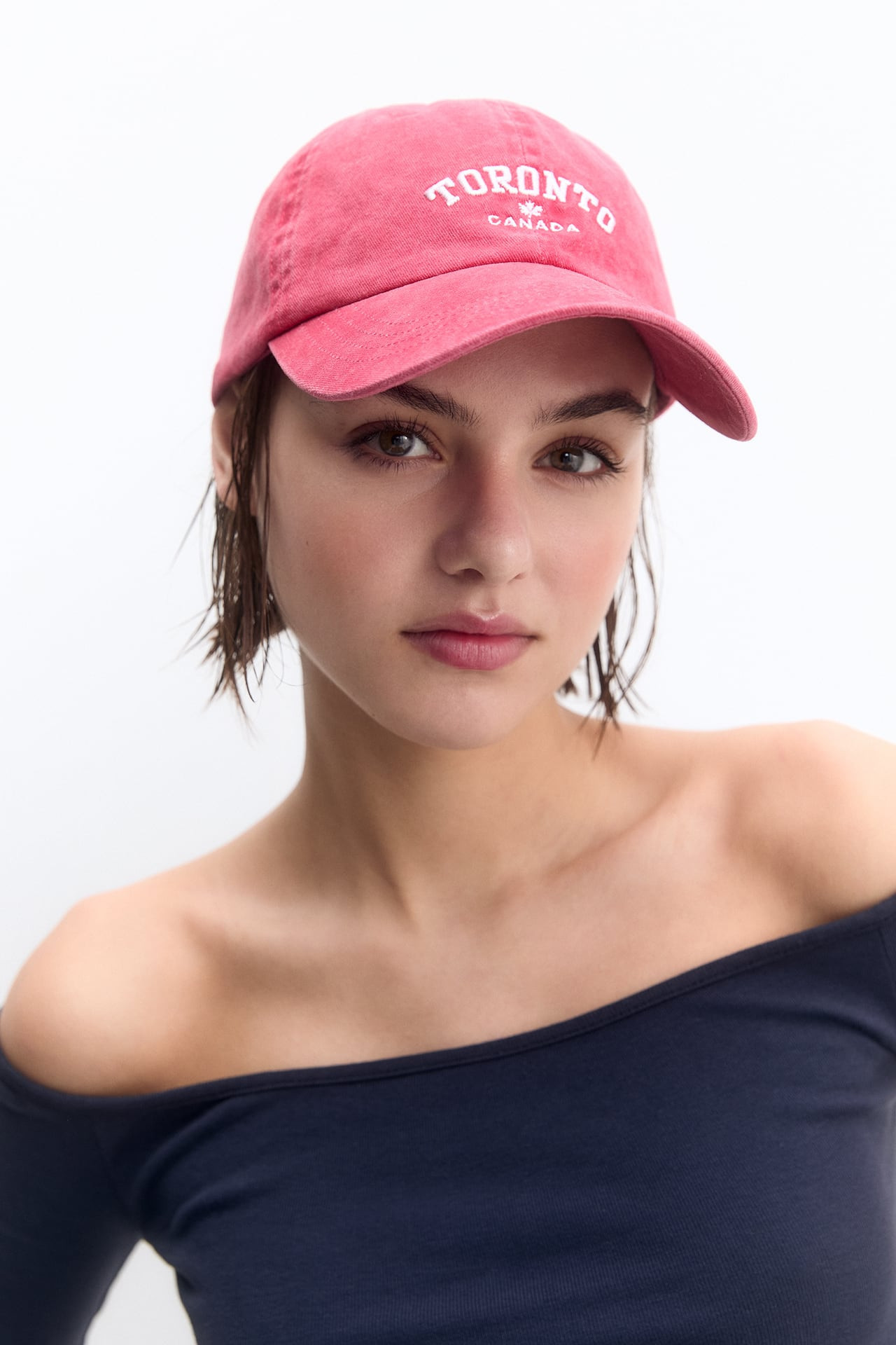 Washed Toronto cap | PULL and BEAR UK