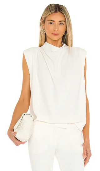 Sleeveless Fabienne Top in Ivory | Revolve Clothing (Global)