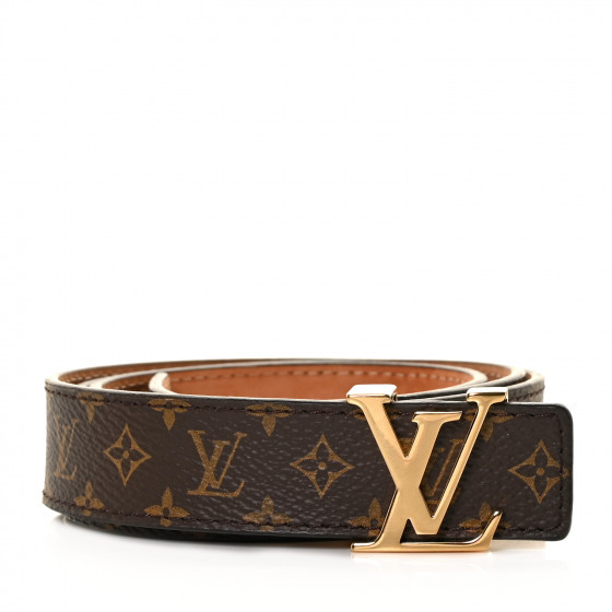 LOUIS VUITTON Monogram 40mm LV Initiales Belt 80 32 | FASHIONPHILE | Fashionphile