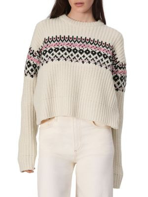 Leigh Fair Isle Sweater | Saks Fifth Avenue OFF 5TH