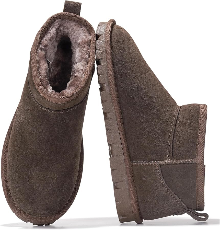 Project Cloud 100% Genuine Leather Ankle Boots for Women – Water Resistant Womens Boots with Me... | Amazon (US)