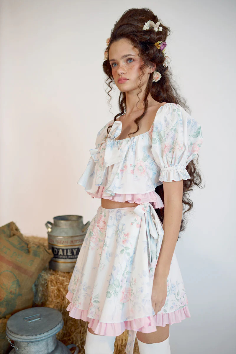 Mrs. Darcy Picnic Top | Selkie Collection