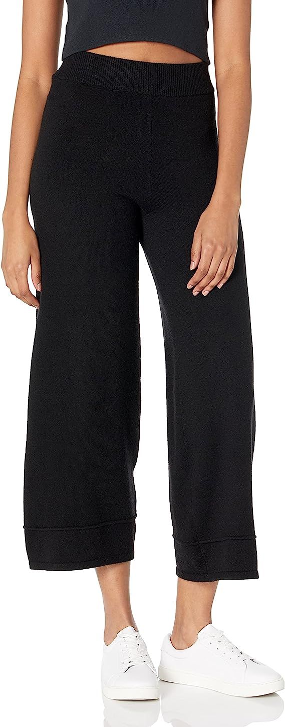 The Drop Women's Bernadette Pull-On Loose-Fit Cropped Sweater Pant | Amazon (US)