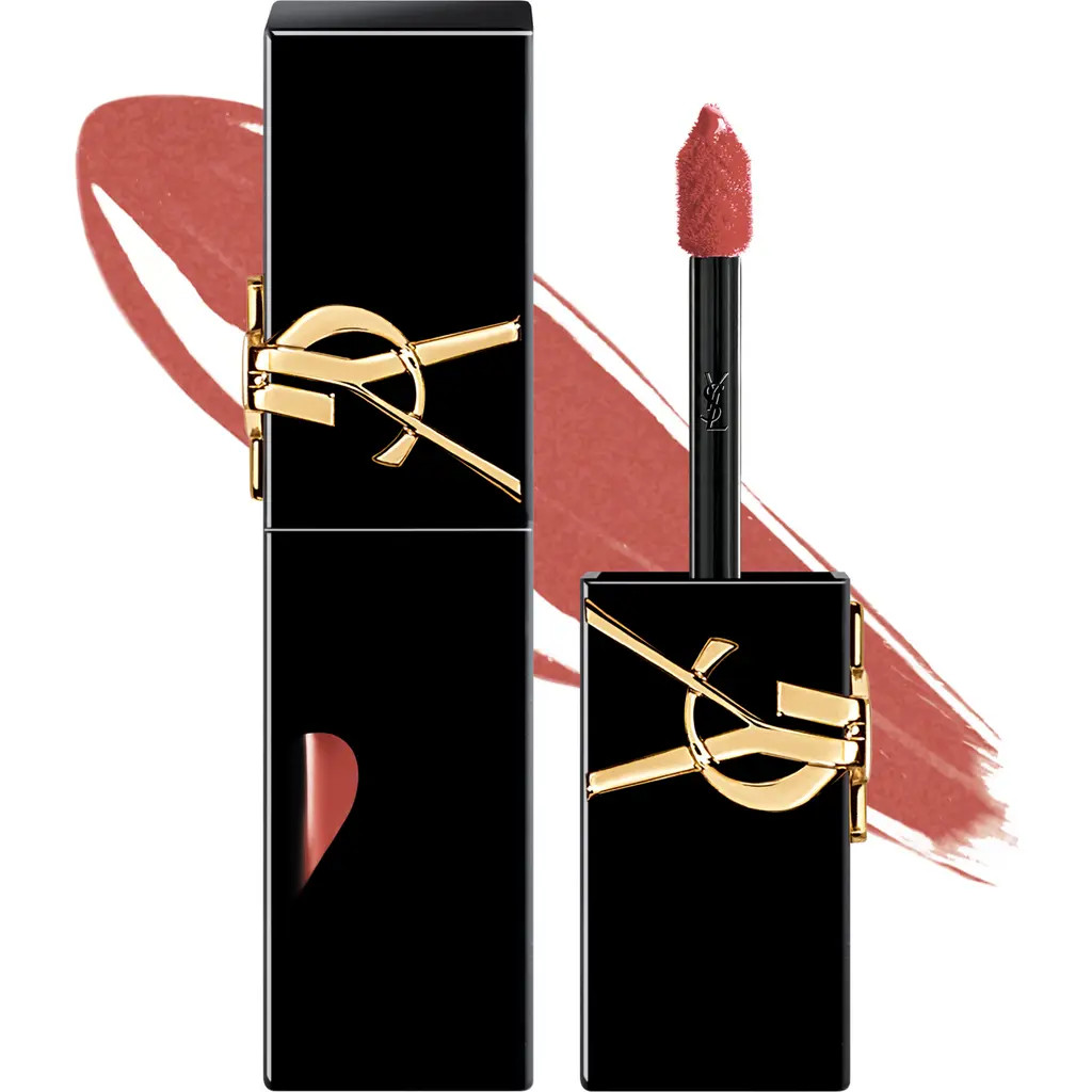 Yves Saint Laurent The Inks Vinyl Cream High Shine Lip Stain in 440 Blush Connection at Nordstrom | Nordstrom