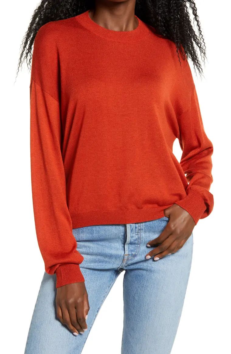 Easy Drop Shoulder Sweater | Nordstrom