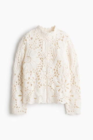 Crochet-look cardigan | H&M (UK, MY, IN, SG, PH, TW, HK)