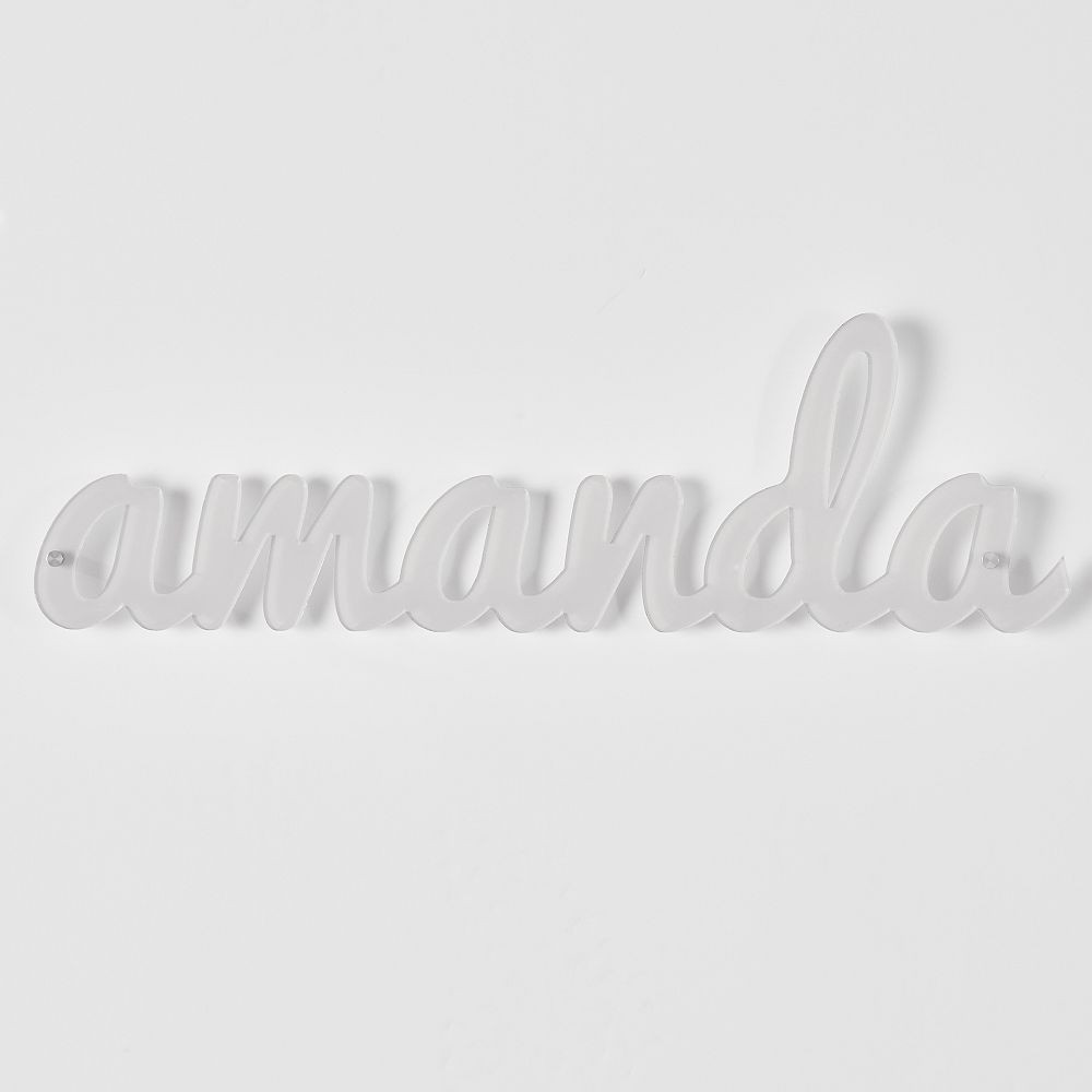 Acrylic Name Decor | Pottery Barn Teen