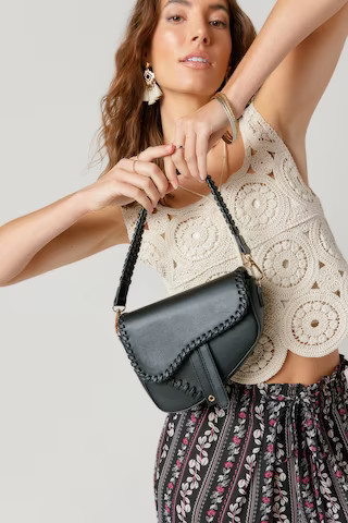 Allie Whipstitch Crossbody | Francesca's