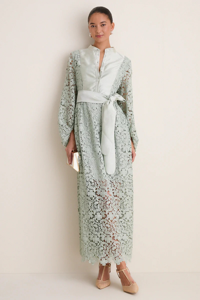 Sage Lace Calliope Dress | Tuckernuck (US)