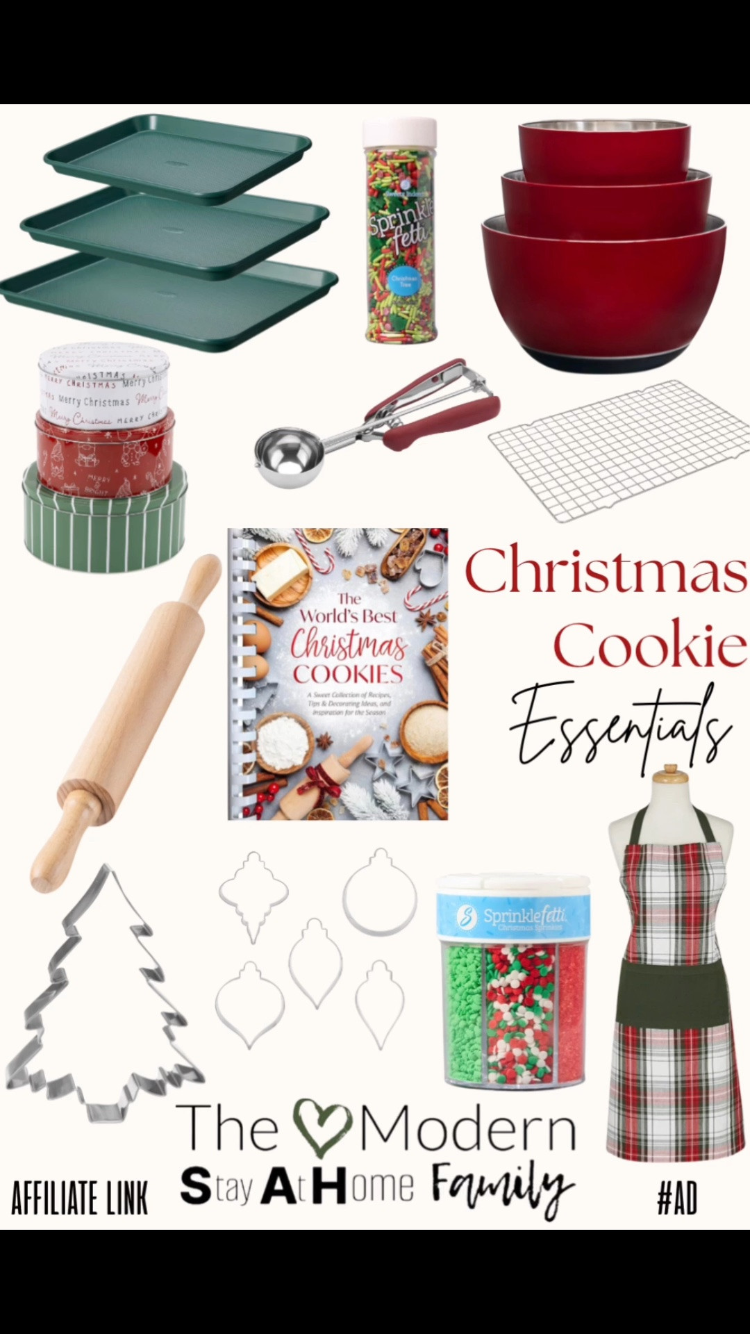 Christmas baking season is here, and I’m getting the kitchen ready for all the cookies, cakes, cupcakes, pies, cinnamon rolls, and holiday treats! 🎄🍪✨

These Christmas baking essentials make holiday baking easier, more organized, and a whole lot more fun. From mixing bowls and measuring tools to cookie cutters, baking sheets, cooling racks, storage containers, and festive serving pieces, these are the kitchen must-haves I’d want on hand before the holiday baking begins.

Whether you’re making Christmas cookies for Santa, holiday desserts for family gatherings, homemade treats for neighbors, or putting together a Christmas cookie exchange, these baking essentials are worth having ready. Save this list for your holiday baking shopping!

Christmas baking essentials • Christmas baking supplies • holiday baking essentials • Christmas cookie supplies • Christmas kitchen essentials • baking must haves • Christmas cookies • holiday desserts • Christmas dessert ideas • cookie baking supplies • baking tools • baking accessories • Christmas kitchen • holiday kitchen • Christmas entertaining • Christmas hostess essentials • cookie exchange ideas • Christmas treats • holiday treats • Christmas baking ideas • festive baking • Christmas food ideas • holiday kitchen decor • Christmas cooking essentials

#LTKSeasonal #LTKfoodie #LTKHome