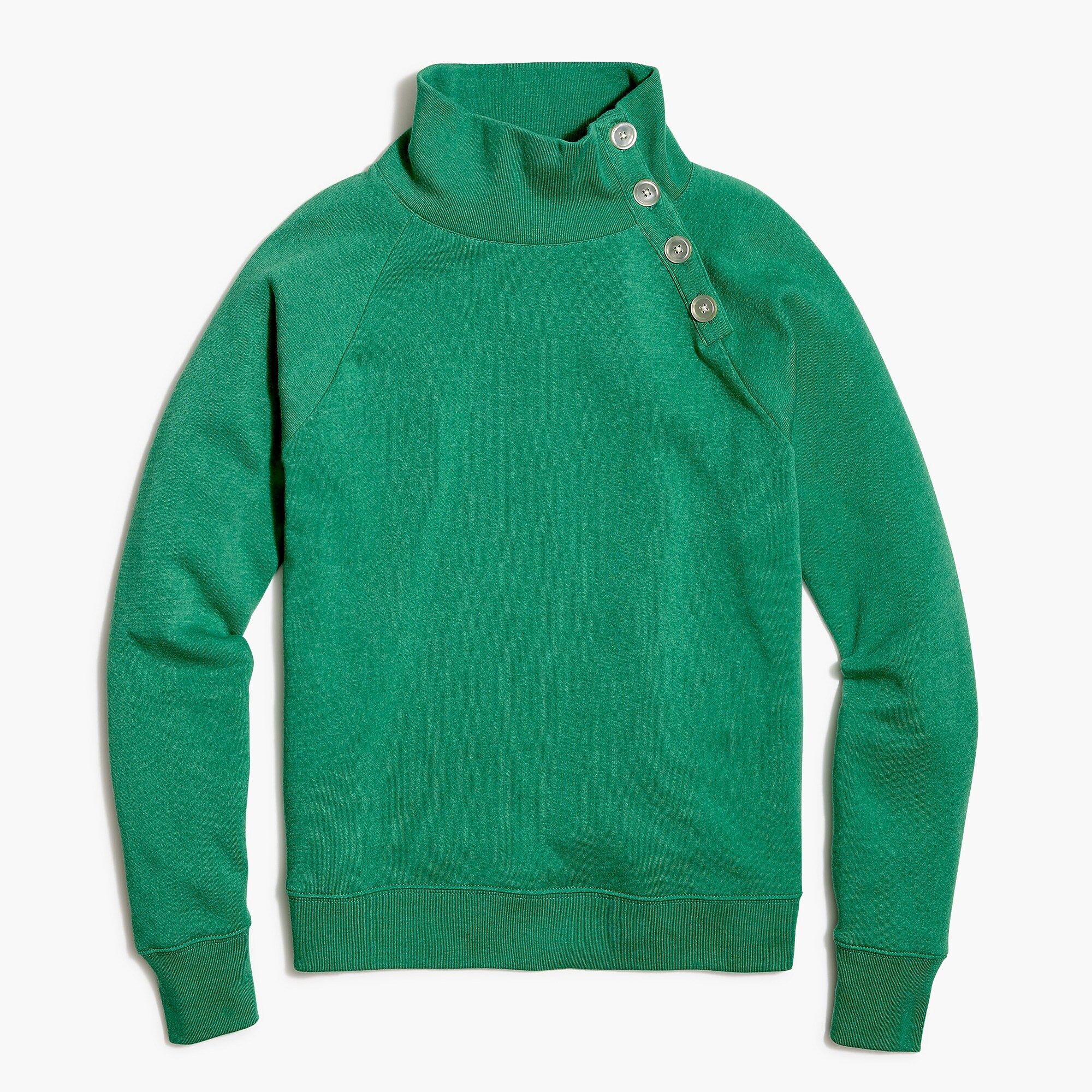 Button-collar pullover sweatshirt | J.Crew Factory