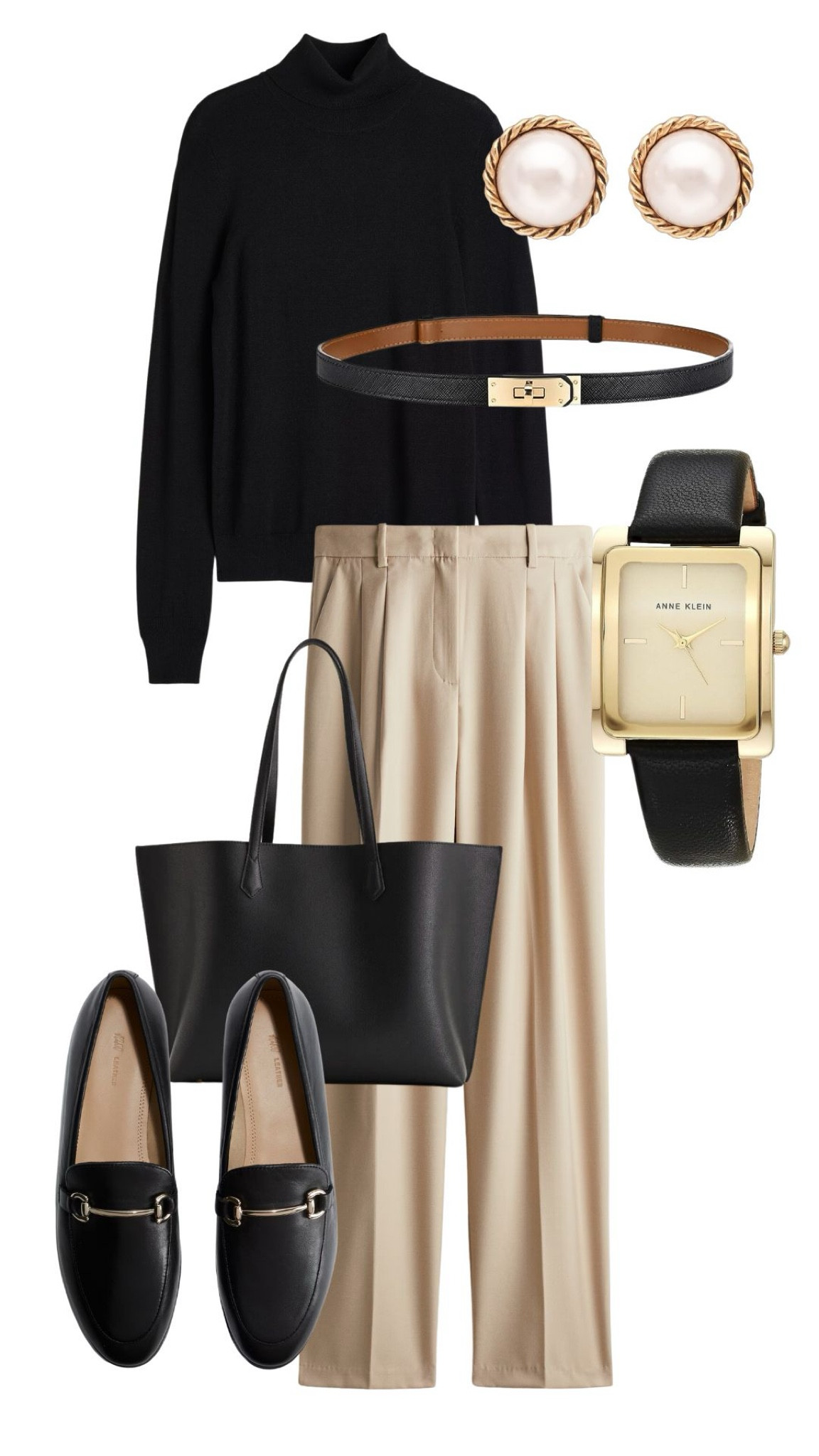 One pant | 4 looks - LOOK 4/4 

I don’t wear black as much as I once did but I love the immediate elegance and polish it brings to any outfit. It’s usually what I reach for when I’m in a rush and need a good, sleek option ♠️

#ltkworkwear #workwardrobe #workoutfit #officeoutfit #officefashion #officestyle #corporatefashion #corporategirlies #workmusthaves #ltkworkwear 

#fall #fallfashion #autumn #fallstyle #fallworkwear #workpants #workshoes #workbag

#LTKSeasonal #LTKWorkwear #LTKStyleTip