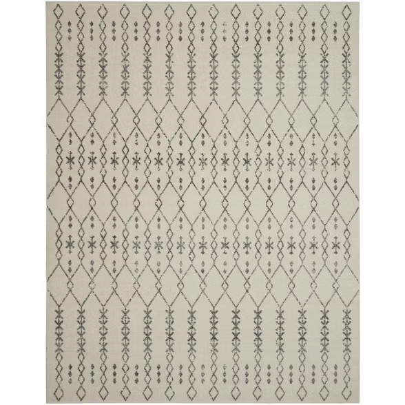 Nourison Passion PSN40 Ivory/Grey Area Rug | Target