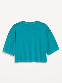 Vintage Oversized Crop T-Shirt | Old Navy (US)