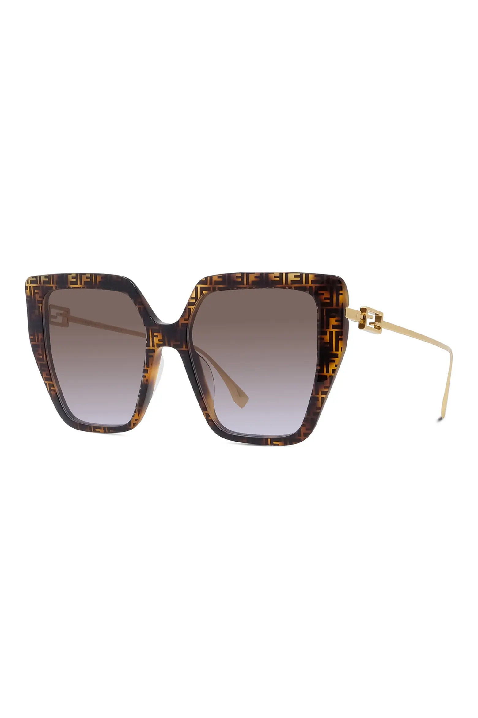 'Fendi Baguette 55mm Butterfly Sunglasses (Women) | Nordstrom | Nordstrom