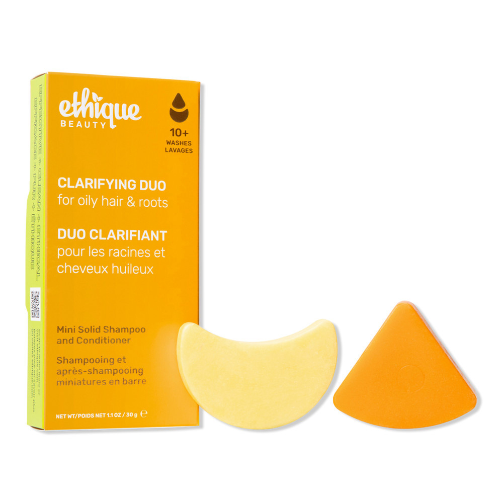 Ethique Beauty Clarifying Shampoo & Conditioner Mini Bar Set | Ulta
