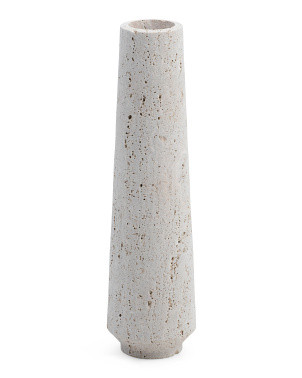 15x4 Travertine Vase | Mother's Day Gifts | Marshalls | Marshalls